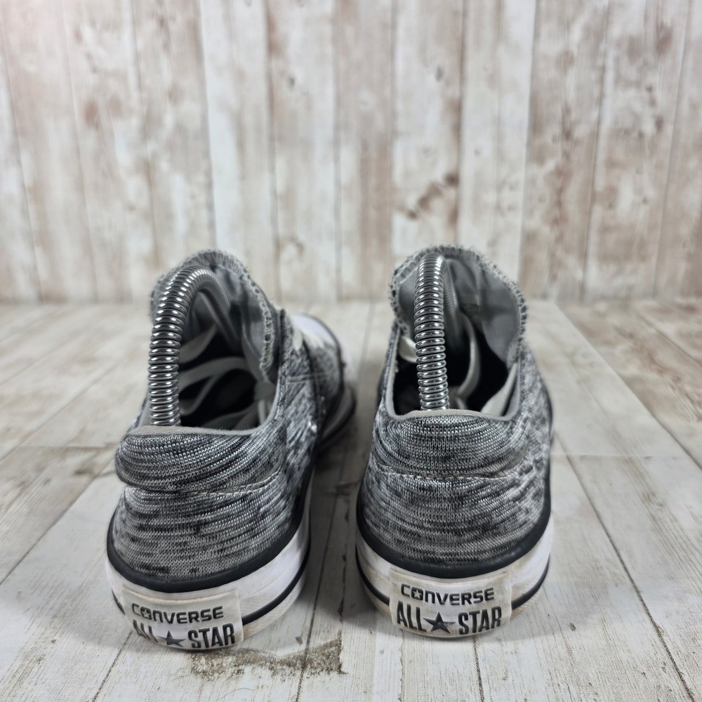 Converse Chuck Taylor All Star Low Top Grey Space Dye‎ Knit Sneakers Womens 7 - Picture 3 of 8